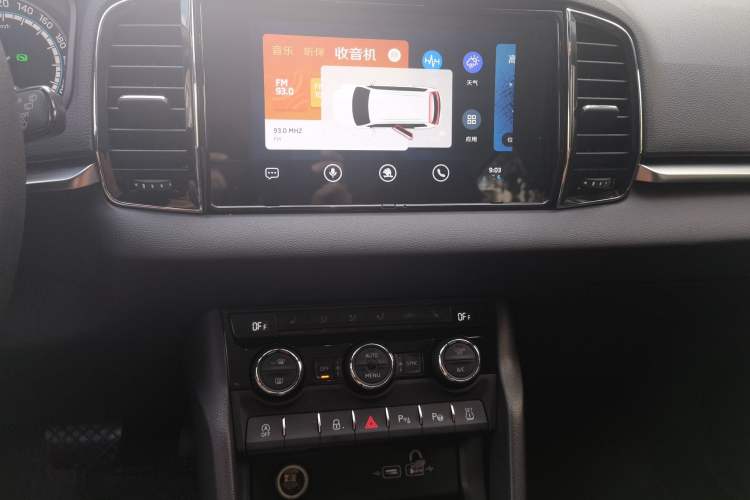 Used Skoda Karoq 2019 TSI280 SmartDrive Luxury Edition China V Standard Audio And AC Panel