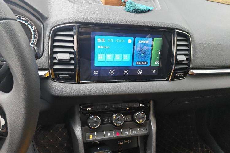 Used Skoda Karoq 2019 TSI280 SmartDrive Luxury Edition China VI standard Audio And AC Panel