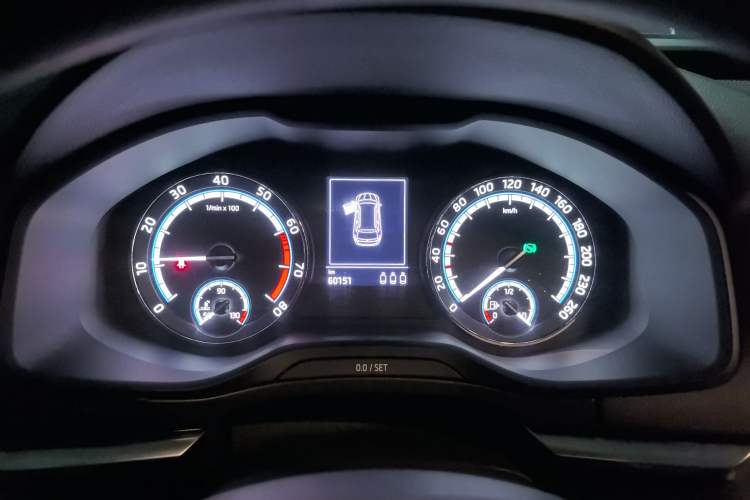 Used Skoda Karoq 2019 TSI280 SmartDrive Luxury Edition China V Standard Instrument Cluster