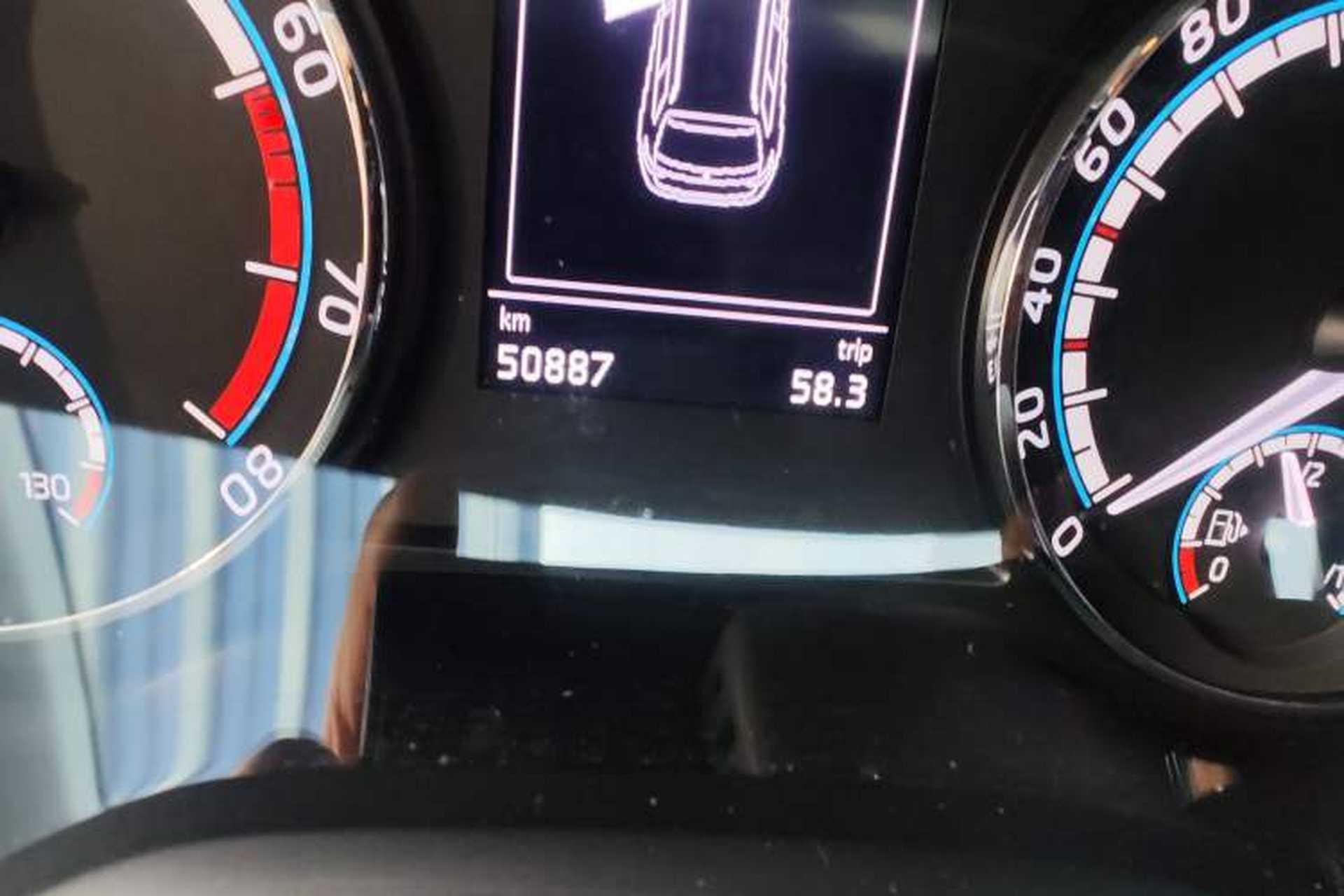 Used Skoda Karoq 2019 TSI280 Smart Drive Deluxe Edition China VI Standard Odometer Close Up