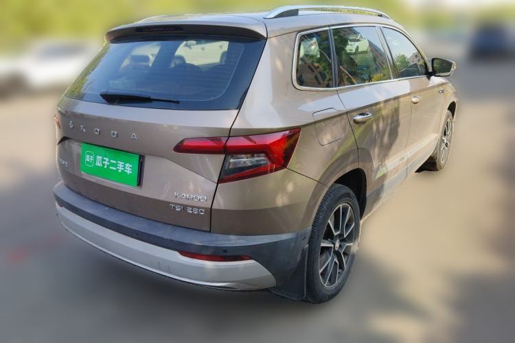 Used Skoda Karoq 2019 TSI280 Smart Drive Elite Edition China V Standard Rear Right 45 Deg