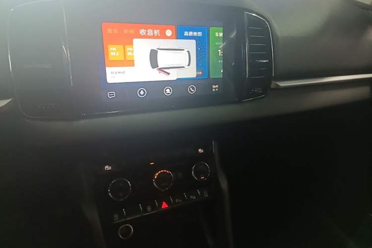 Used Skoda Karoq 2019 TSI280 SmartDrive Luxury Edition China V Standard Audio And AC Panel
