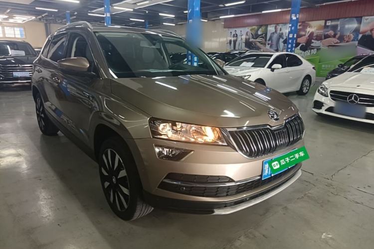 Used Skoda Karoq 2019 TSI280 SmartDrive Luxury Edition China V Standard Front Right 45 Deg