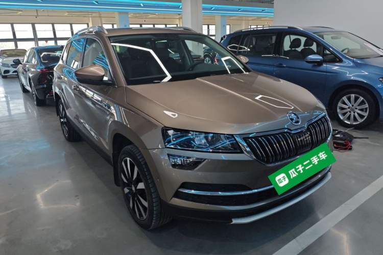 Used Skoda Karoq 2019 TSI280 SmartDrive Luxury Edition China V Standard Front Right 45 Deg