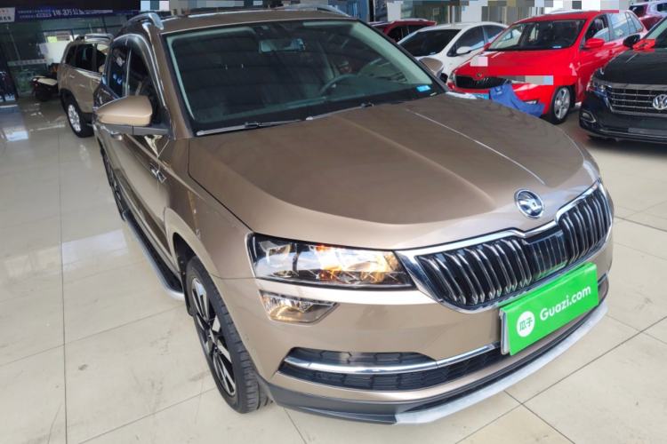 Used Skoda Karoq 2019 TSI280 SmartDrive Luxury Edition China V Standard Front Right 45 Deg