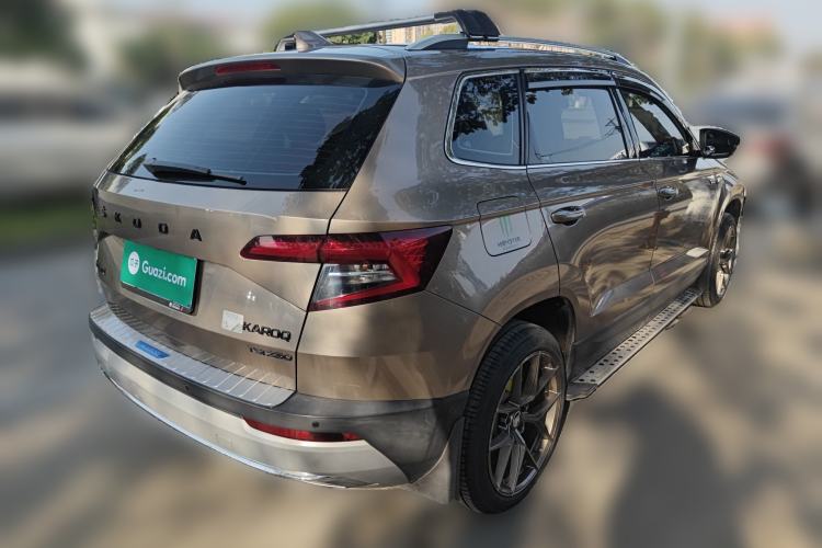 Used Skoda Karoq 2019 TSI280 SmartDrive Luxury Edition China VI standard Rear Right 45 Deg