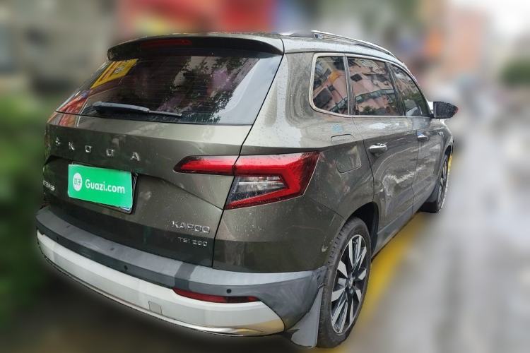 Used Skoda Karoq 2019 TSI280 Smart Drive Flagship Edition China VI Rear Right 45 Deg