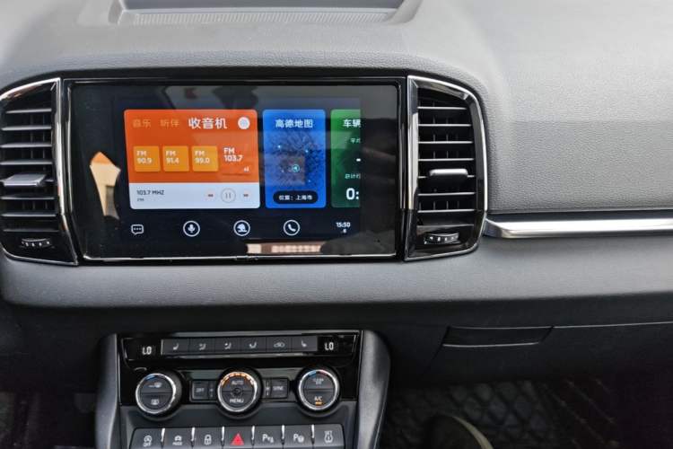 Used Skoda Karoq 2019 TSI280 Smart Drive Elite Edition China V Standard Audio And AC Panel