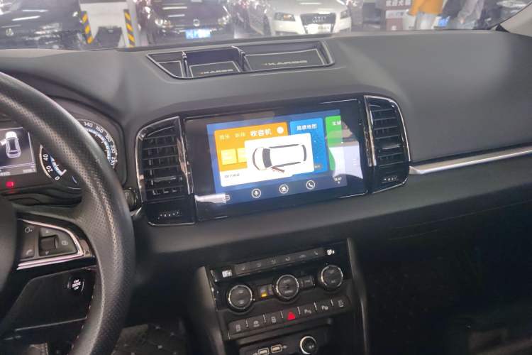 Used Skoda Karoq 2019 TSI280 Smart Drive Elite Edition China V Standard Audio And AC Panel
