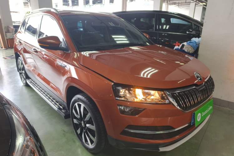 Used Skoda Karoq 2019 TSI280 SmartDrive Luxury Edition China V Standard Front Right 45 Deg