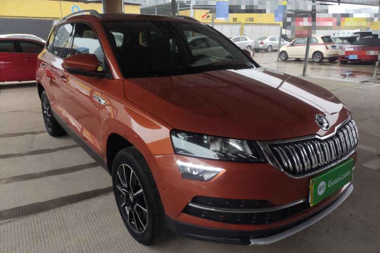 Used Skoda Karoq 2019 TSI280 Smart Drive Elite Edition China V Standard Front Right 45 Deg