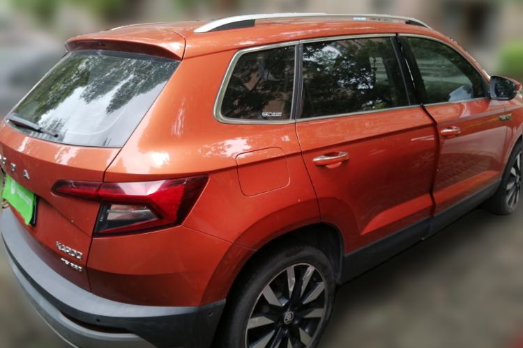 Used Skoda Karoq 2019 TSI280 SmartDrive Luxury Edition China VI standard Rear Right 45 Deg