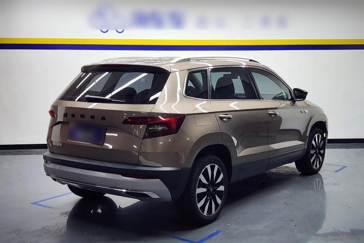 Used Skoda Karoq 2019 TSI280 SmartDrive Luxury Edition China VI standard Rear Right 45 Deg