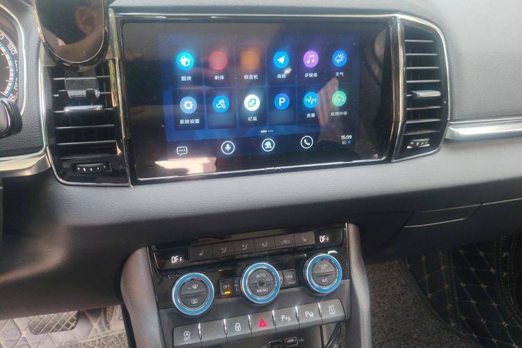 Used Skoda Karoq 2019 TSI280 SmartDrive Luxury Edition China VI standard Audio And AC Panel
