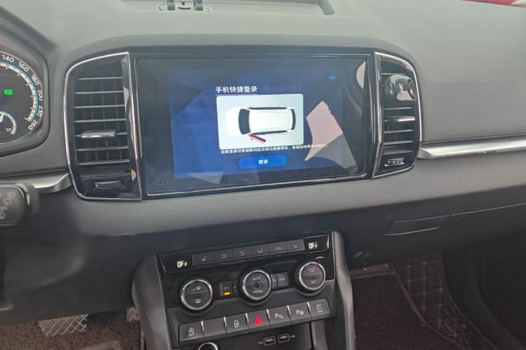 Used Skoda Karoq 2019 TSI280 SmartDrive Luxury Edition China VI standard Audio And AC Panel