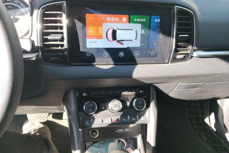 Used Skoda Karoq 2019 TSI280 SmartDrive Luxury Edition China V Standard Audio And AC Panel
