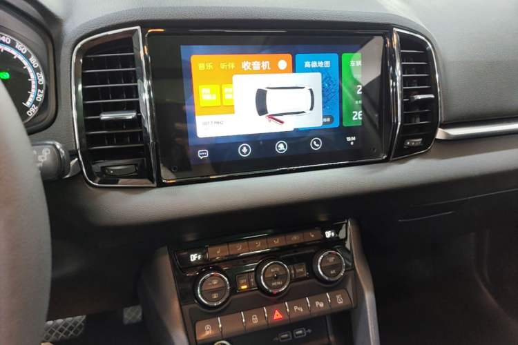 Used Skoda Karoq 2019 TSI280 SmartDrive Luxury Edition China V Standard Audio And AC Panel