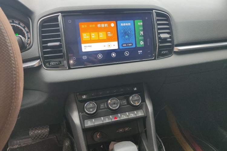 Used Skoda Karoq 2019 TSI280 SmartDrive Luxury Edition China V Standard Audio And AC Panel