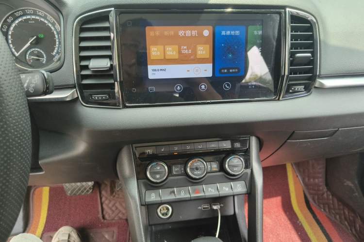 Used Skoda Karoq 2019 TSI280 SmartDrive Luxury Edition China V Standard Audio And AC Panel