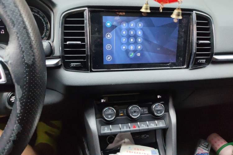 Used Skoda Karoq 2019 TSI280 SmartDrive Luxury Edition China VI standard Audio And AC Panel