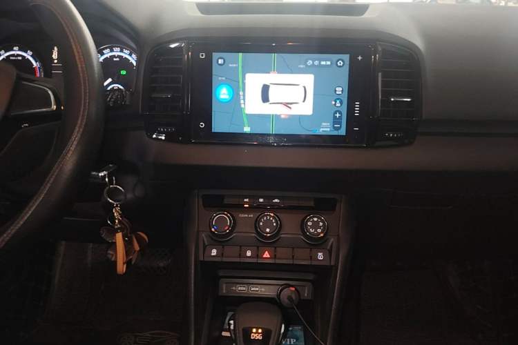 Used Skoda Karoq 2019 TSI280 Comfort Plus Version China VI Standard Audio And AC Panel