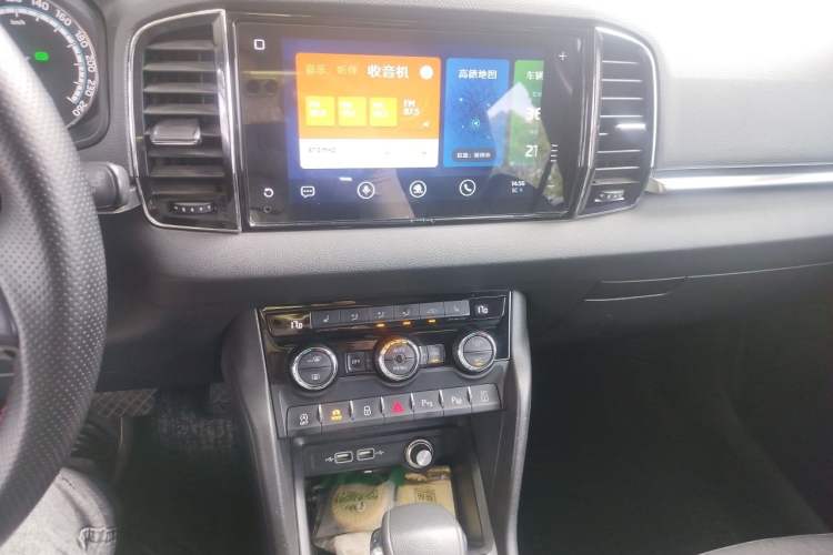 Used Skoda Karoq 2019 TSI280 Smart Drive Elite Edition China V Standard Audio And AC Panel