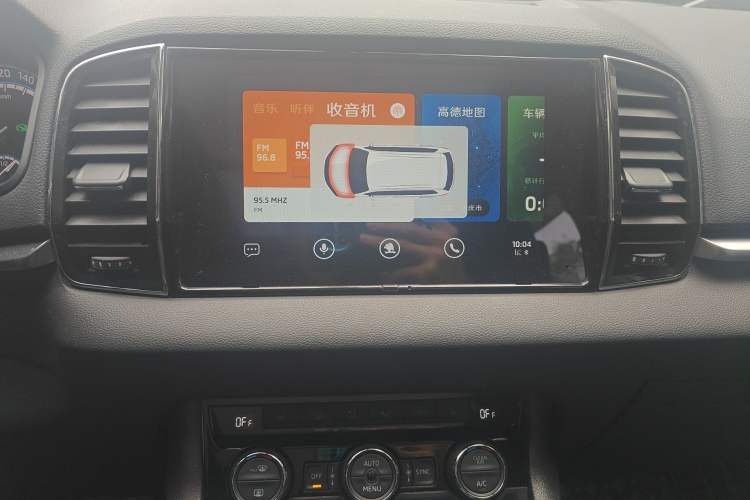 Used Skoda Karoq 2019 TSI280 SmartDrive Luxury Edition China V Standard Audio And AC Panel