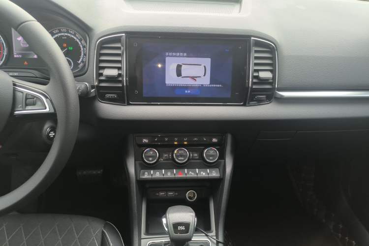Used Skoda Karoq 2019 TSI280 Smart Drive Elite Edition China V Standard Audio And AC Panel