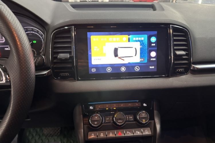 Used Skoda Karoq 2019 TSI280 Smart Drive Elite Edition China V Standard Audio And AC Panel