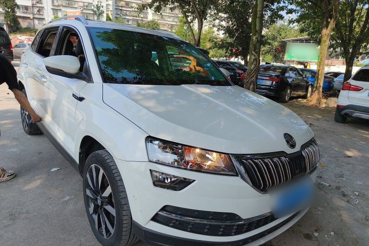 Used Skoda Karoq 2019 TSI280 SmartDrive Luxury Edition China V Standard Front Right 45 Deg