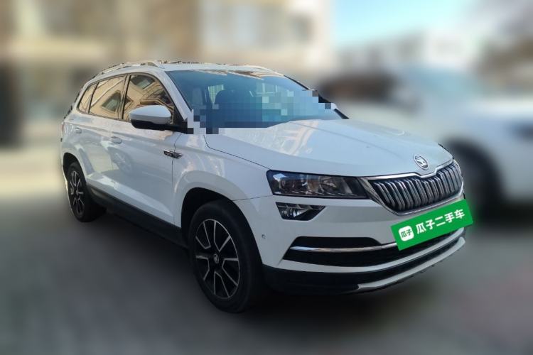 Used Skoda Karoq 2019 TSI280 Smart Drive Deluxe Edition China VI Standard Front Right 45 Deg