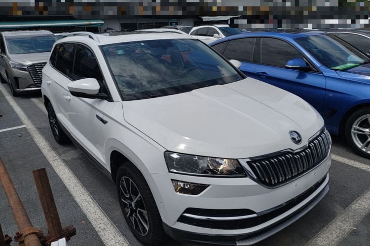 Used Skoda Karoq 2019 TSI280 Smart Drive Elite Edition China V Standard Front Right 45 Deg