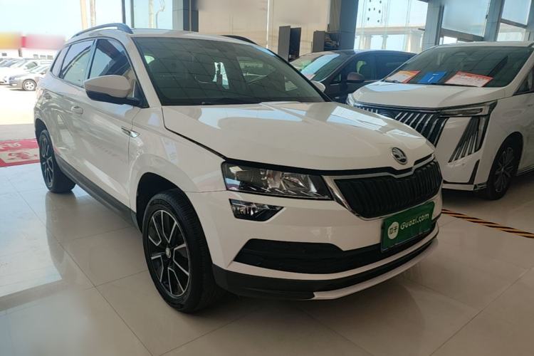Used Skoda Karoq 2019 TSI280 Comfort Plus Version China VI Standard Front Right 45 Deg