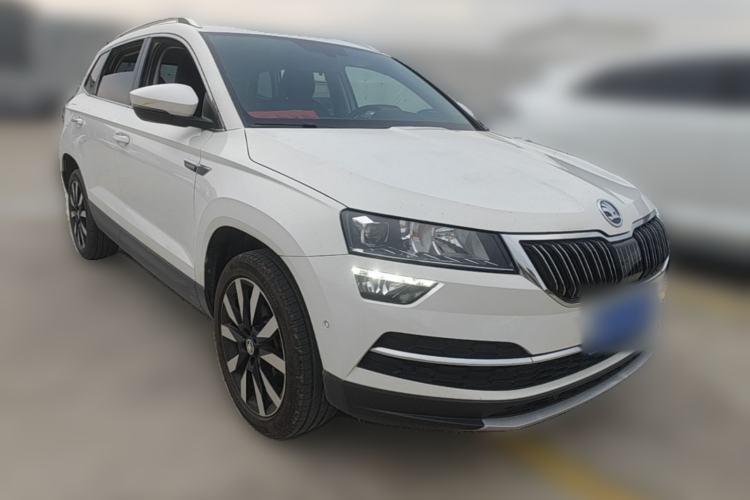Used Skoda Karoq 2019 TSI280 SmartDrive Luxury Edition China VI standard Front Right 45 Deg