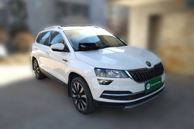 Used Skoda Karoq 2019 TSI280 SmartDrive Luxury Edition China V Standard Front Right 45 Deg