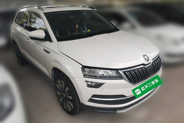 Used Skoda Karoq 2019 TSI280 SmartDrive Luxury Edition China V Standard Front Right 45 Deg