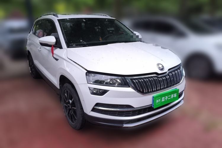 Used Skoda Karoq 2019 TSI280 Smart Drive Deluxe Edition China VI Standard Front Right 45 Deg