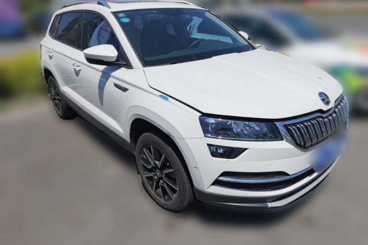 Used Skoda Karoq 2019 TSI280 Comfort Plus Version China V Standard Front Right 45 Deg