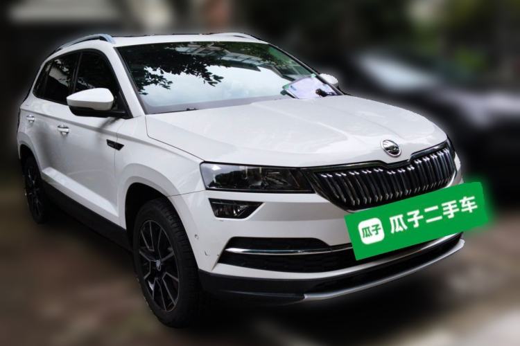 Used Skoda Karoq 2019 TSI280 Smart Drive Deluxe Edition China VI Standard Front Right 45 Deg