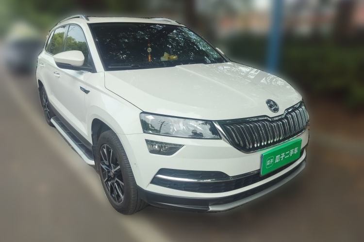 Used Skoda Karoq 2019 TSI280 Smart Drive Elite Edition China V Standard Front Right 45 Deg