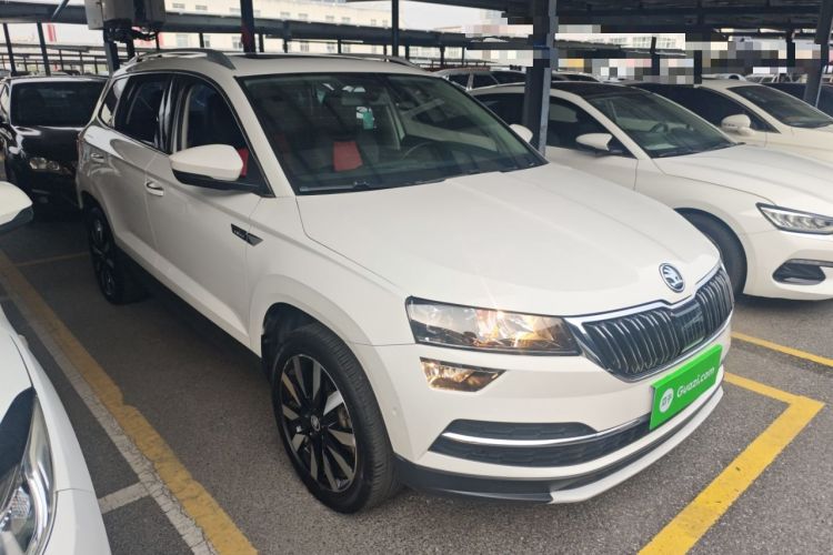 Used Skoda Karoq 2019 TSI280 SmartDrive Luxury Edition China V Standard Front Right 45 Deg