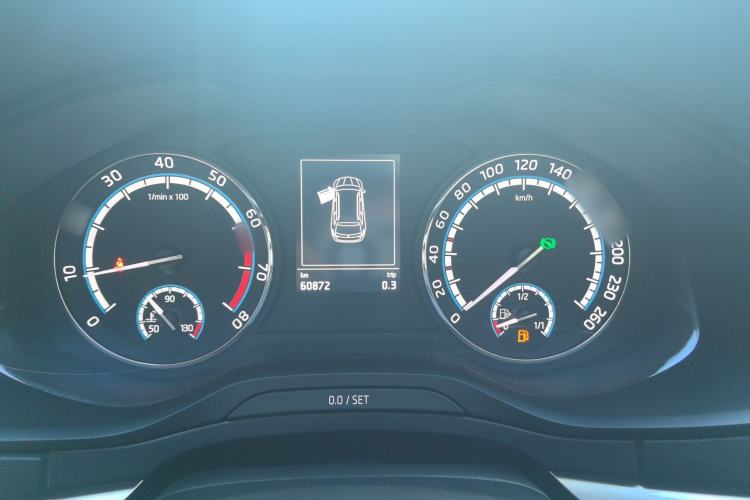 Used Skoda Karoq 2019 TSI280 Smart Drive Deluxe Edition China VI Standard Instrument Cluster