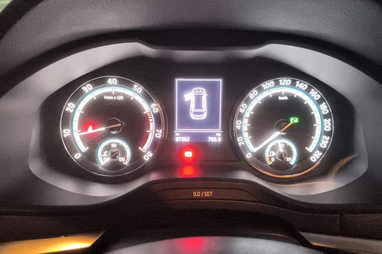 Used Skoda Karoq 2019 TSI280 SmartDrive Luxury Edition China V Standard Instrument Cluster