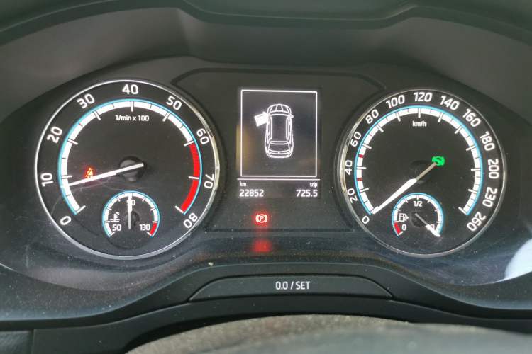 Used Skoda Karoq 2019 TSI280 Smart Drive Deluxe Edition China VI Standard Instrument Cluster
