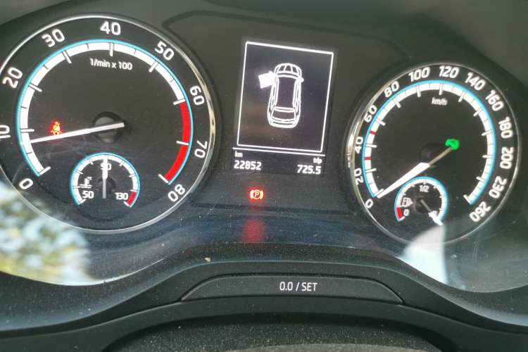 Used Skoda Karoq 2019 TSI280 Smart Drive Deluxe Edition China VI Standard Odometer Close Up