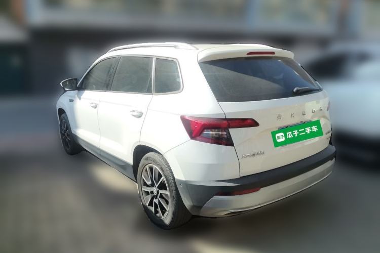 Used Skoda Karoq 2019 TSI280 Smart Drive Deluxe Edition China VI Standard Rear Left 45 Deg