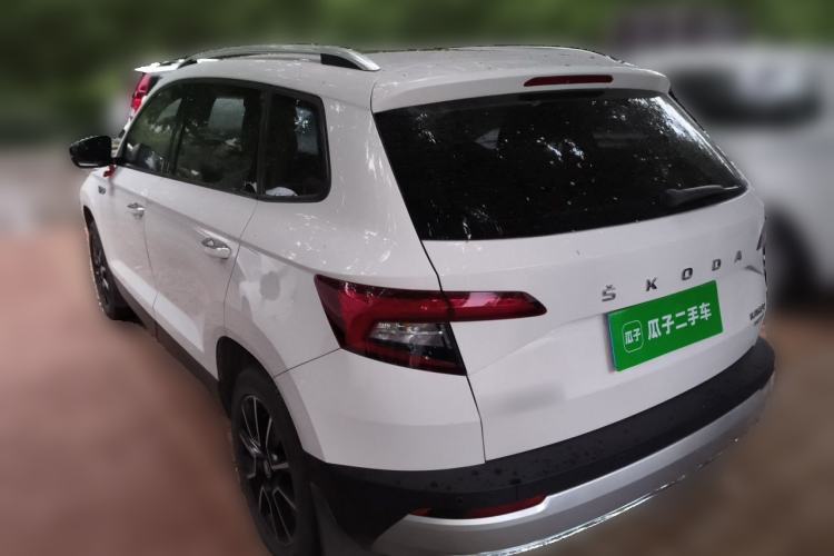 Used Skoda Karoq 2019 TSI280 Smart Drive Deluxe Edition China VI Standard Rear Left 45 Deg