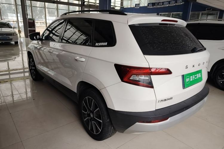 Used Skoda Karoq 2019 TSI280 Comfort Plus Version China VI Standard Rear Left 45 Deg