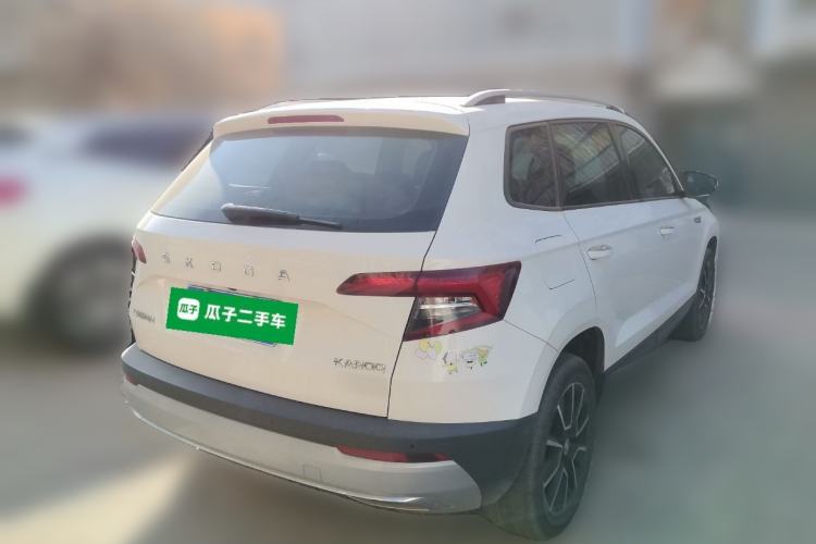 Used Skoda Karoq 2019 TSI280 Smart Drive Deluxe Edition China VI Standard Rear Right 45 Deg