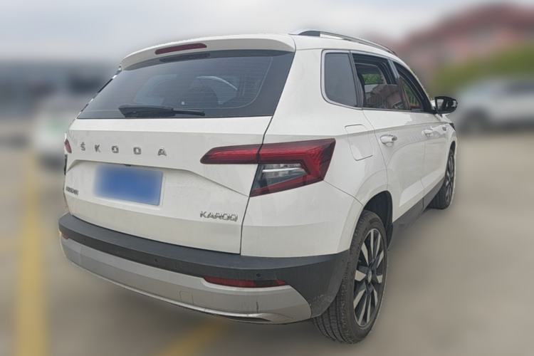 Used Skoda Karoq 2019 TSI280 SmartDrive Luxury Edition China VI standard Rear Right 45 Deg